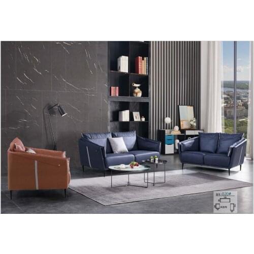 Fashionable Nordic living room combination simple modern small apartment complete high-end technology cloth fabric sofa