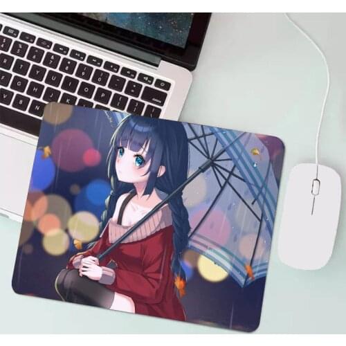 Cartoon exquisite mouse pad table mat cute anime cool sexy mouse pad high-definition printing computer game player lock edge mou
