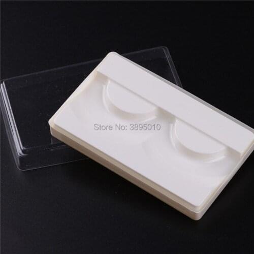 Empty False Eyelashes Storage Box Fake Eye Lashes Case Clear Lid Makeup Cosmetic Storage Organizer F618