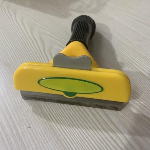 Pet Hair shedding Comb Pet Dog Brush Grooming Tool Hair Removal Comb for Long Hair Large 51-90 LBS Dogs Pet Supplies