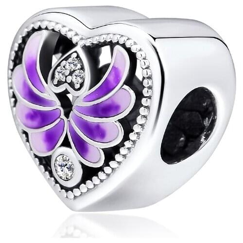 Charms fits for Necklaces Bracelets Guardian Angel Beads 100% 925 Sterling Silver Jewelry with Clear CZ Free Shipping