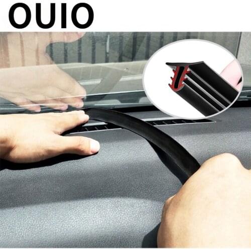 Car Dashboard Sealing Strips Sound Insulation For Seat Ibiza Leon mk3 mk2 fr Renault Clio Duster Trafic Megane 2 3 Logan twingo