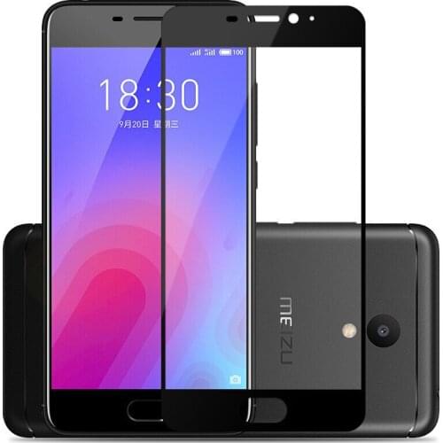 2PCS 3D Tempered Glass For Meizu M6 Full screen Cover Screen Protector Film For Meizu Meilan M6 M 6 M711H M711C