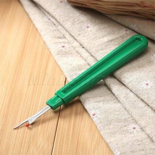 1X Plastic Handle Seam Ripper Stitch Ripper Quick Unpicker Scrapbooking Cotton Sewing Thread Cutter Craft Tools Durable Hardness