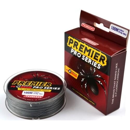 4 Series 100 Meter PE Braided Fishing Line 4 Strand 10-80LB Multifilament Fishing Line Braided Wire Fishing Tool
