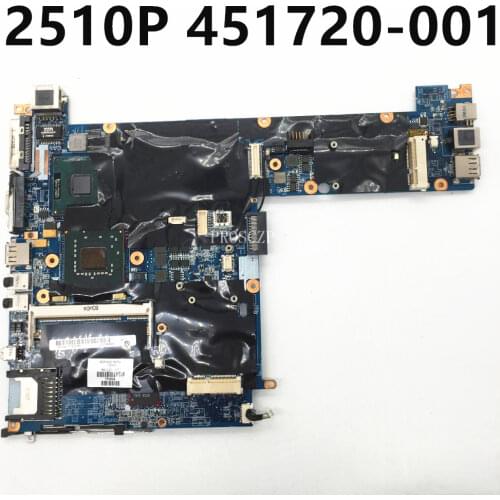 Free shipping For 2510 Laptop motherboard 451720-001 451720-501 451720-601 100% working well