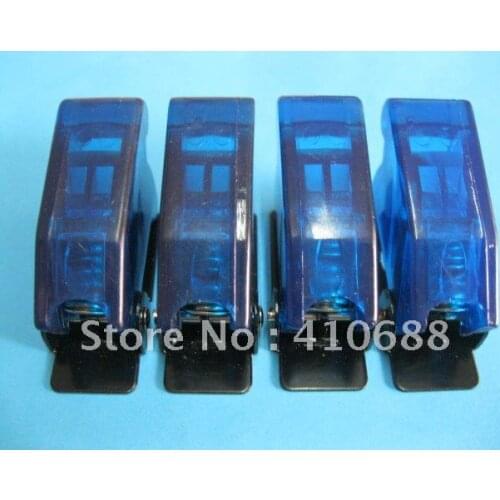 50 Pcs Per Lot Safety Flip Cover for Toggle Switch Transparent Blue Hot Sale High Quality