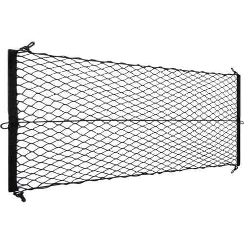 Car Trunk Nets 90 x 60 cm Elastic Strong Nylon Cargo Luggage Storage Organizer Net Mesh With Hooks For Car Van Pickup SUV MPV