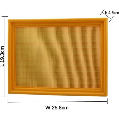 Car Engine Air Filter For 1.5L MG GT 2014 2015- MG5 2011- ROEWE 350 2010- 360 2014- 360 PLUS 2019 50016901