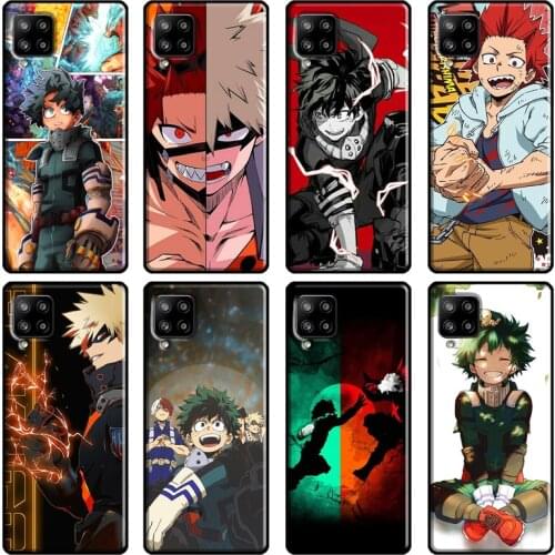 Deku Katsuki Bakugou BNHA Phone Case For Samsung Galaxy A51 A70 A71 A72 A52 A41 A31 A02S A12 A21S A20e A10 A40 A50