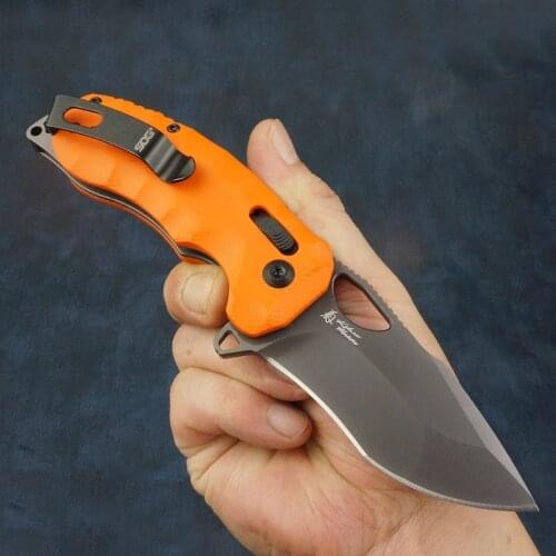 D2 Steel Blade SOG Outdoor Knives Tactical Survival Utility Folding Knife Hunting Camping Pocket EDC Tools G10 Orange Handle