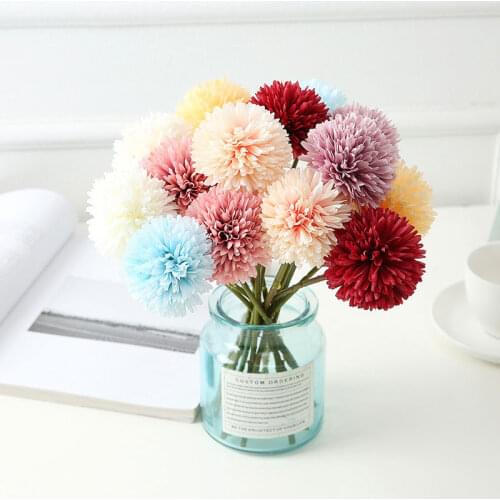 Simulation Hydrangea Wedding Ornament Hand Flowers Home Decoration Adorn Flowers Wedding Holding Flower Event Party Accessories