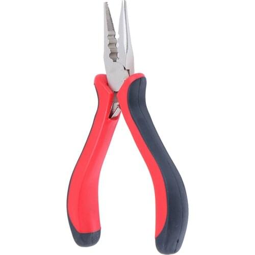 3 Holes DIY Hair Extension Tool Clip Plier For Micro Rings/links/beads & Feather Hair Extension