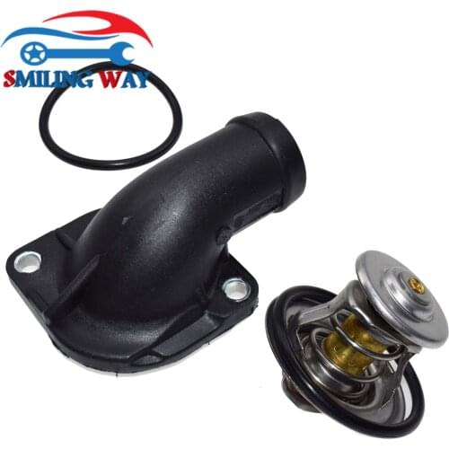 Thermostat Housing Cover Coolant Flange Seal For Audi A2 A3 A4 A6 VW 80 Polo Golf Bora Passat New Beetle 055121121F 044121113
