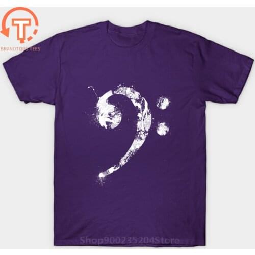 Newest Bass Ink Rock Music Tshirt Discount Clothes Bass Guitar T-shirt Novelty Mens Basic Solid C Short Sleeve Cotton Tee Shirt