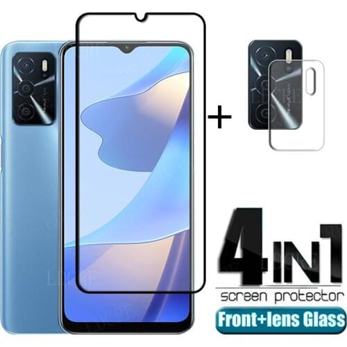 Full Cover Glass For OPPO A16 Glass For OPPO A16 A 16 Tempered Glass HD Phone Film Screen Protector For OPPO A 16 A16 Lens Glass