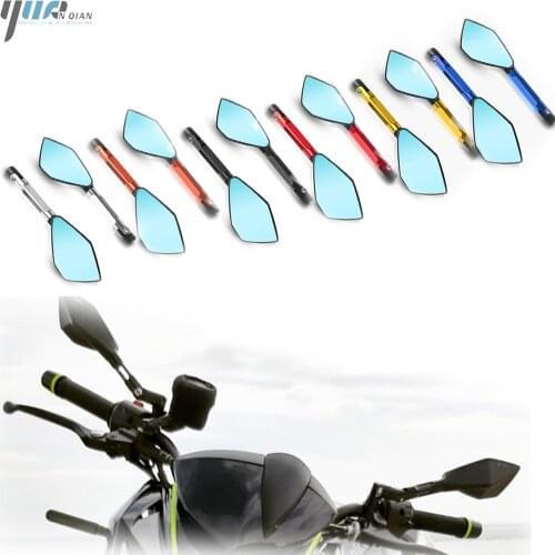 Universal Motorcycle Mirror Aluminum Rearview Mirror For Yamaha Cygnus-z Tmax 300 RS yzf-r6 T-MAX TMAX 530 560 fz6n zy125t i8 c8