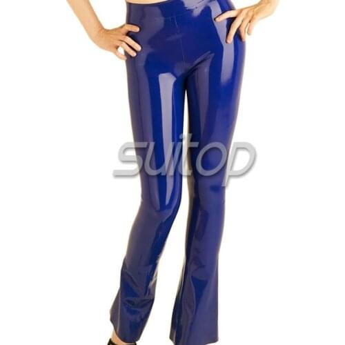 100% handmade latex trousers sexy pants