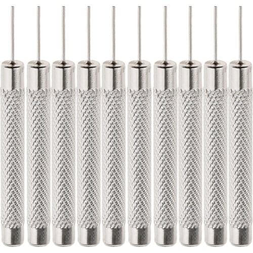 10x Watch Repair Kit Roll Pin Punch Set Tool Slit Strap Pin Repair Tools