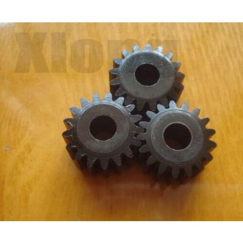 3PCS 0.8M 17 Teeth / Inner Hole 5mm / Steel Gear / 5mm Inner Hole / Motor Gear