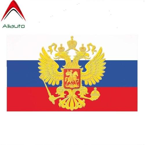 Aliauto Creative Car Sticker Reflective Waterproof Russia Automobile Motorcycles Laptop Guitar Decoration Decal PVC,11cm*6cm