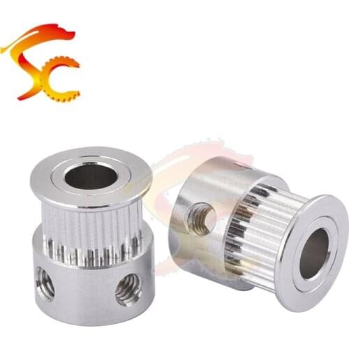 3D Printers Parts printer pulley GT2 19 teeth bore 6mm 2GT 19teeth timing pulley fit for GT2 belt width 6mm
