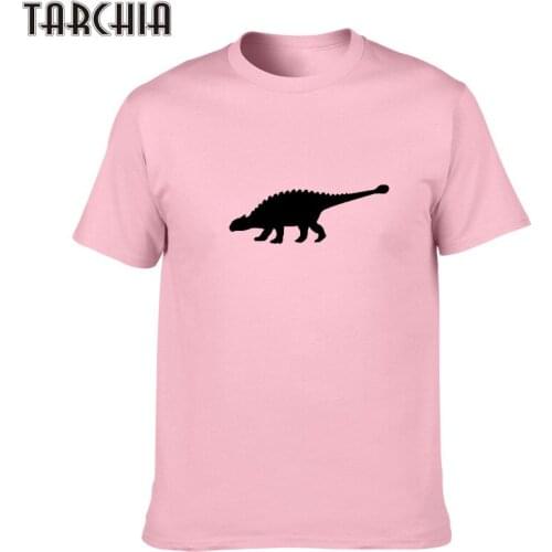 TARCHIA T Shirts Men Short Sleeve Famous Dinosaur Printed Man T Shirt Cotton O Neck Cool Boy Tees Free Shipping Mens Tops Homme
