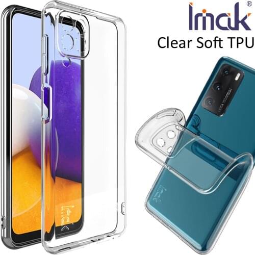 IMAK Clear Transparent TPU Case For Samsung Galaxy A22 5G Soft Silicone Cover