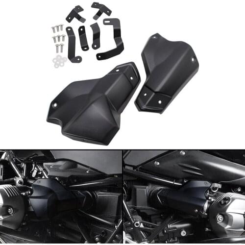 For BMW R NINE T R9T R NINET 2013 2014 2015 2016-2019 Injection Cover ABS Plastic Injector Connections Guard Matt Black