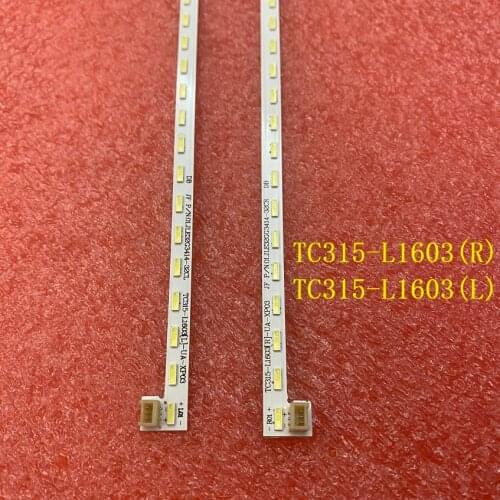 2pcs LED backlight strip for Saturn TV LED32NF 32E9B TC315-L1603(R)-VA-XP01 TC315-L1603(L)