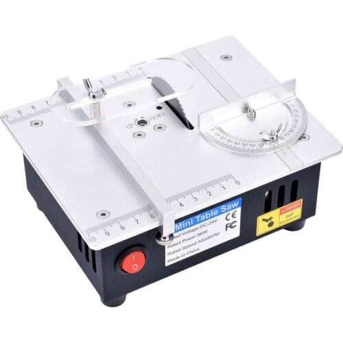S3Desktop Mini Table Saw Mini PCB Small Cutting Machine DIY Model Small Electric Saw