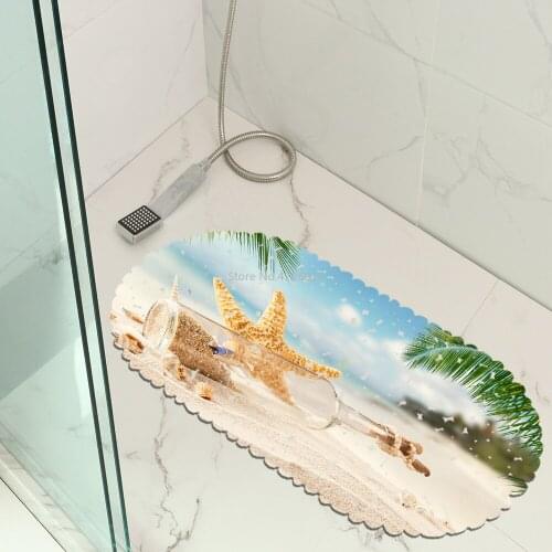 Bathroom Mat Non-slip Door Mat Bathtub Toilet Suction Cup Floor Mat