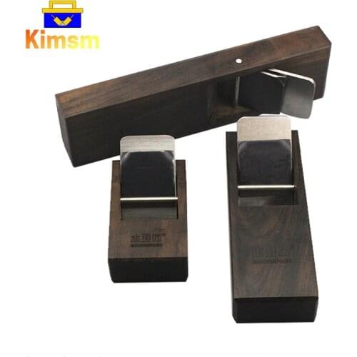 Taiwanese-style Flat-profile Ebony Plane For Woodworking Edge Wood Trimming Tool Carpenter Artistic Diy Portable Woodcraft Tool