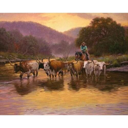 Full square wall stickers kit set 5D diamond painting 5D haft diamentowy Cuadros Cross stitch landscape animal Mosaic art horse