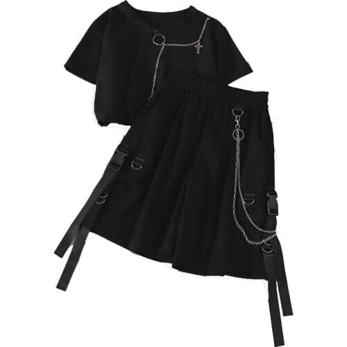 PUNK STYLE GIRL Women's Travel Shorts