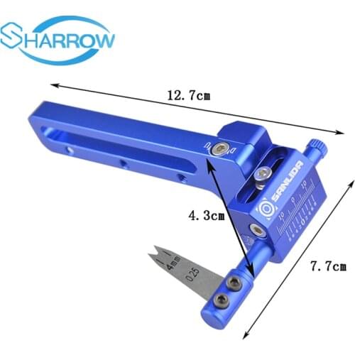 SANLIDA X10 Aluminum Alloy Steel Plate Arrow Rest High-precision Shooting Hunting For Compound Bow Archery Accessory