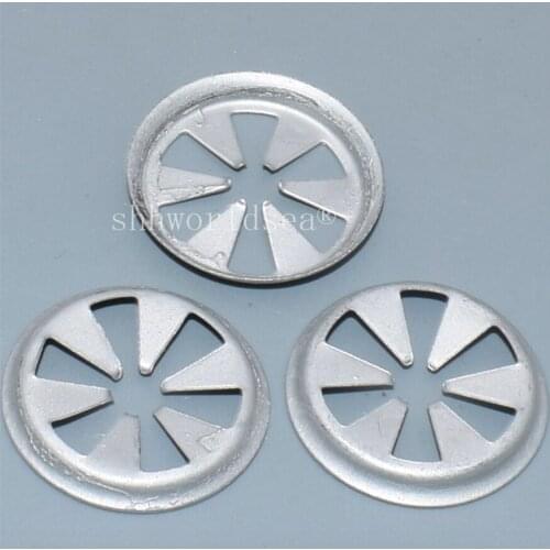 Shhworldsea 100PCS Wheel opening drive nut locator For Ford Auto Metal Retainer Car Metal fastener Clip Automotive Metal Clip