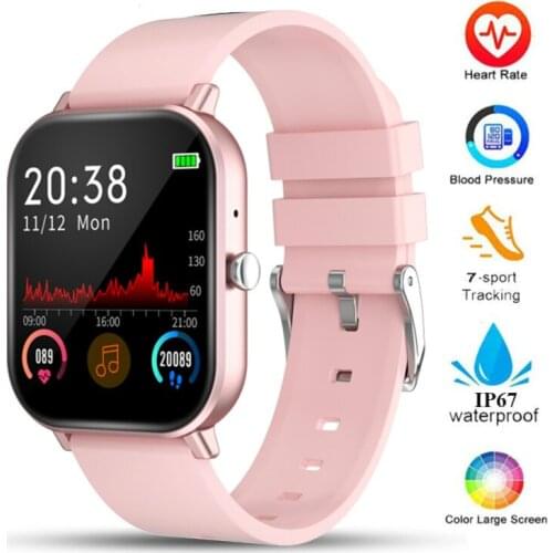 2020 Women Sport Smartwatch Watches For Android IOS Smart Watch Men Bluetooth Call Heart Rate Blood Pressure Monitor Smart Clock