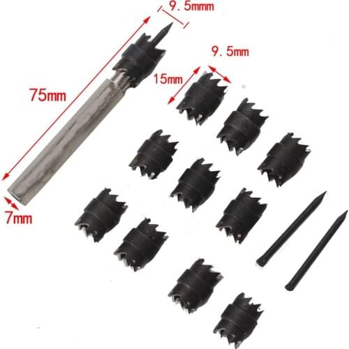 Spot Weld Drill Bit HSS Rotary Spot Weld Drill Cutter Remover Sheet Metal Hole Cutter Separator Solder Joint Positioning Tools