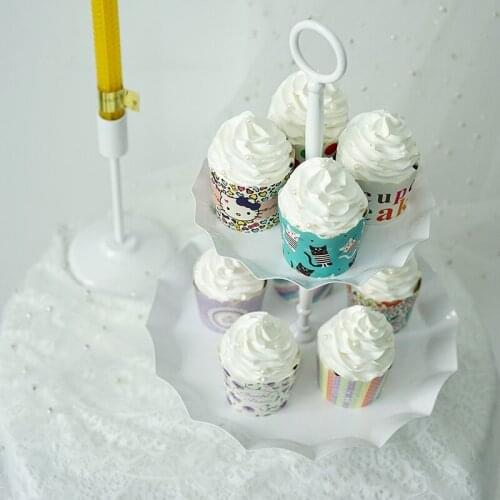 Dessert window decoration props Simulation cream cup cake Simulated cream cake Childrens photography props birthday present