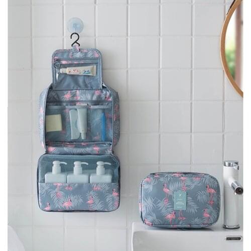 High quality Makeup Bags Women Cosmetic Organizer Pouch Hanging Wash Bags Man Toiletry Bag Cute Makeup Neceser Sac Maquillage