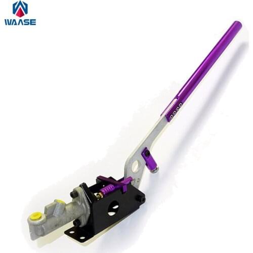 Waase Universal E-Brake Lever Device Master Cylinder Car Hydraulic Handbrake Vertical & Horizontal