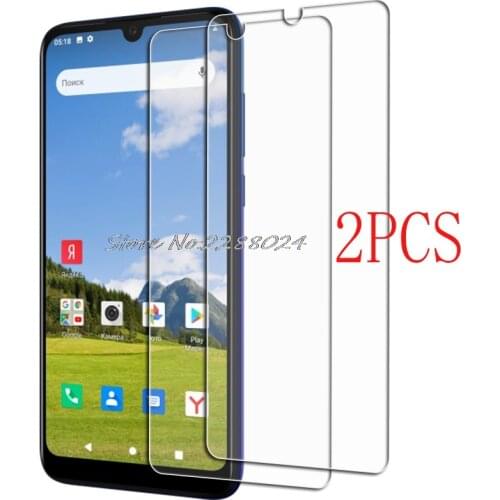 2PCS FOR Philips Xenium S566 Tempered Glass Protective FOR Philips Xenium S266 6.09" Screen Protector Glass Film phone Cover