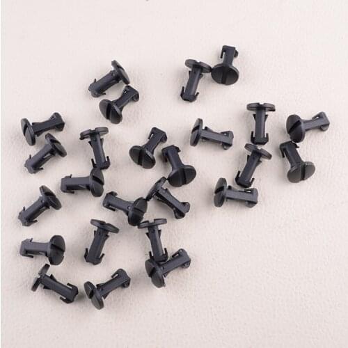 25pcs Car Bumper Trim Tow Eye Cover Clip Fastener Black Fit for Land Range Rover 2010 2011 2012 2013 2014 LR012844