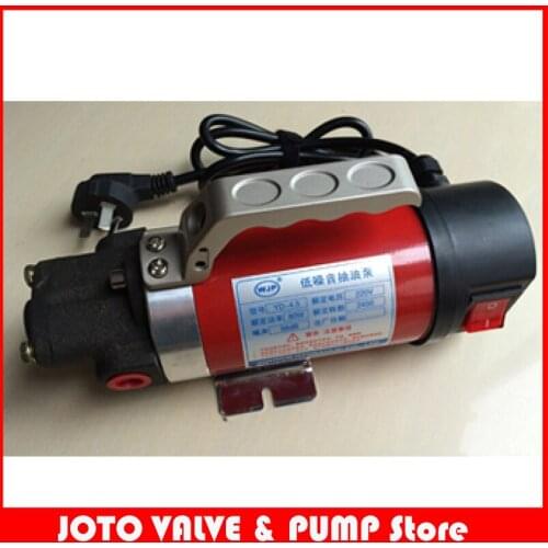 327 Cast Iron Fuel Oil Pump Mini 24V DC Pump 2.5L/min Gear Oil Pump YD-1.4