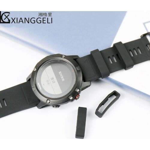 Watch accessories For Garmin series Fenix123 5 S X 935 S60 235 630 620 watch silicone rubber bezel ring