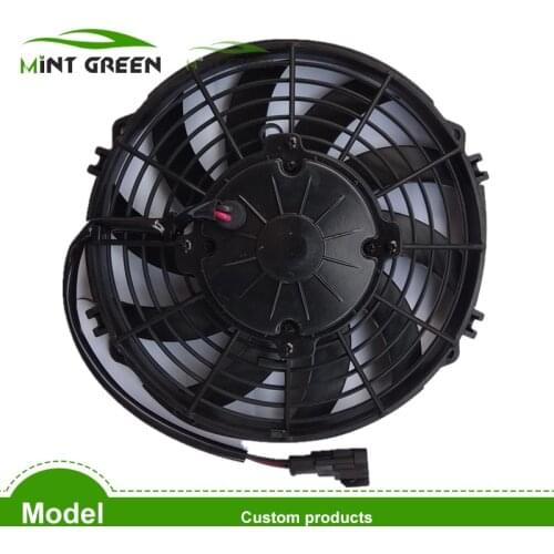 Bus Condenser Fan 2209 Refrigerated Truck Suction 12V / 24V Electronic Fan Fan Mounting Kit