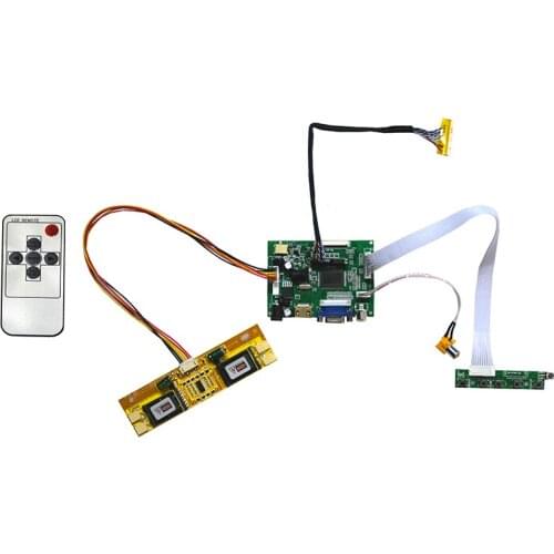 Free Shipping HDMI VGA AV LVDS Controller Board Kit Work For 8inch EJ080NA-04C HJ080IA-01E 1024x768 LCD Panel