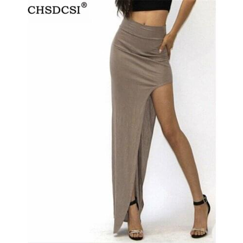 Юбки-карандаши с разрезом CHSDCSI China At AliExpress