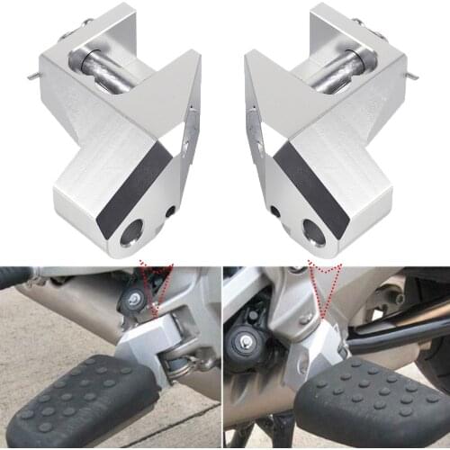 For BMW K1600GT K1600GTL K1600Bagger K 1600 K1600 GT GTL Bagger Passenger Foot Peg Footrest Lowering Kit Adapter Rear Foot Peg